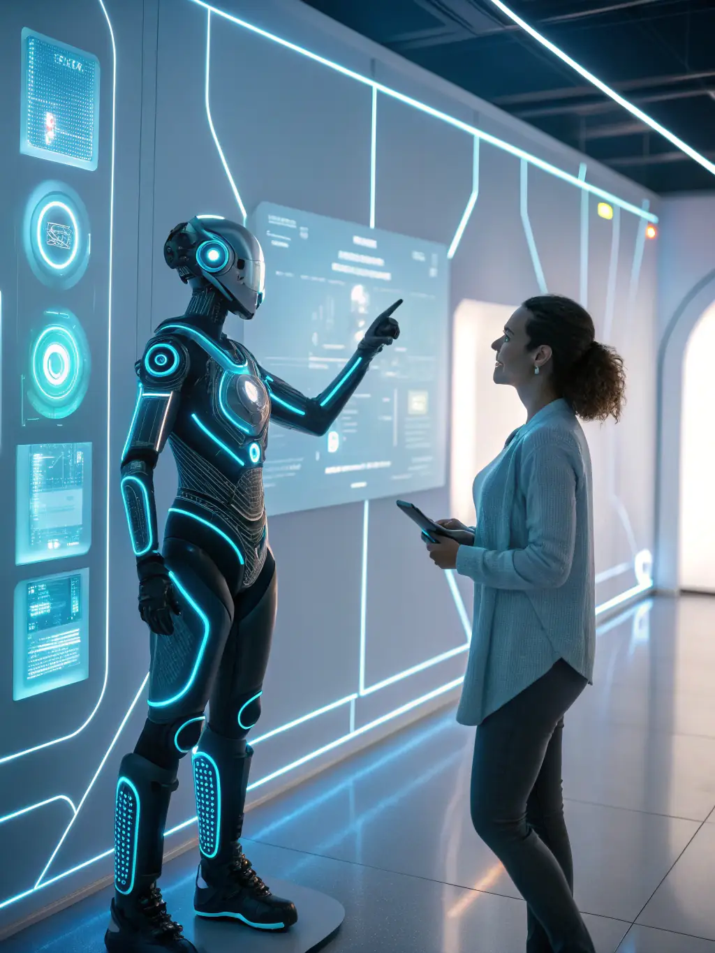 A visual representation of Hivebox AI building a smarter relationship with a user over time.